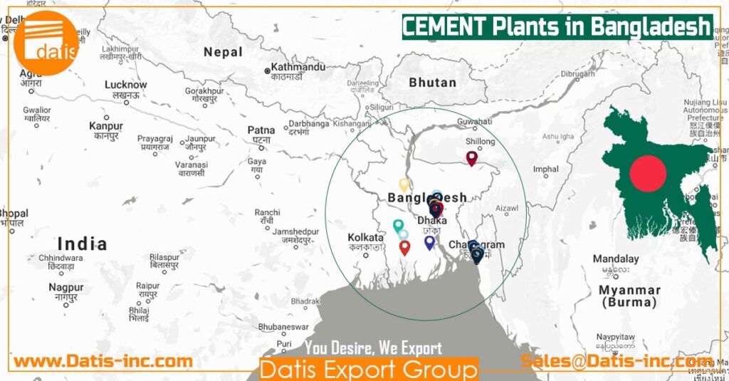 How many CEMENT plants are producing in Bangladesh 2020