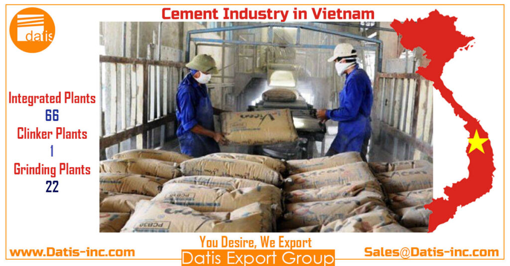 How many cement plants are producing in Vietnam 2020